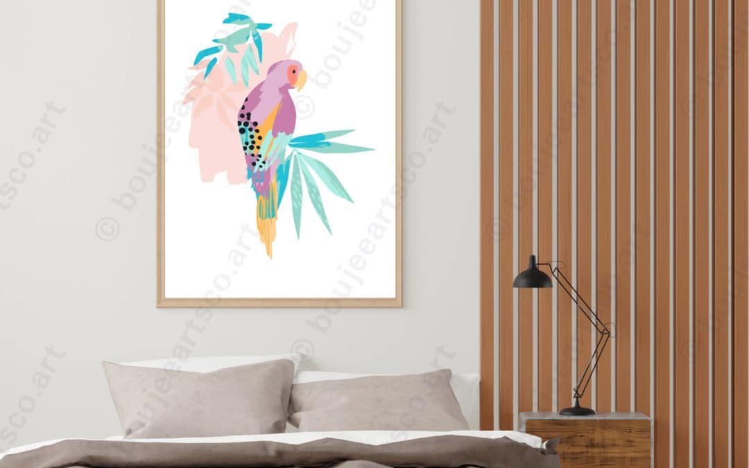Tropical Parrot Prints